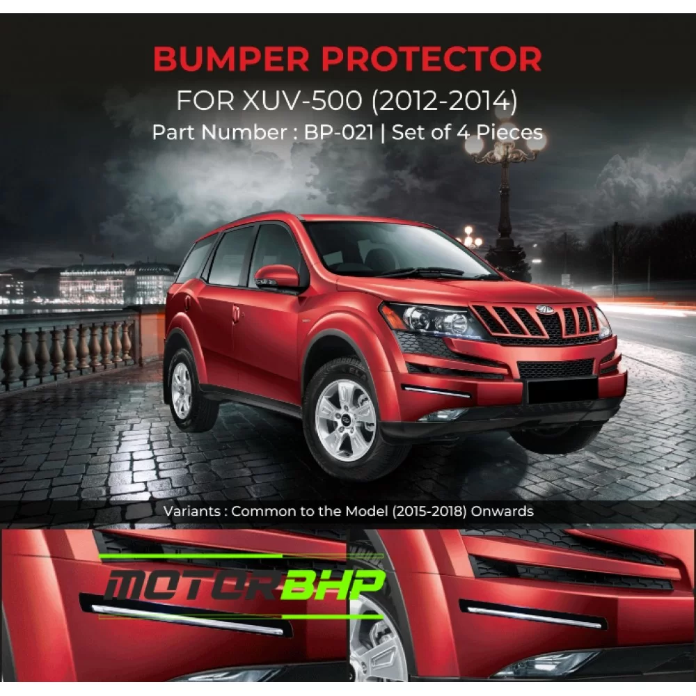 Mahindra xuv 500 bumper outlet guard